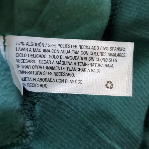 Knox Rose Black Emerald Super Soft Thin Weight V-Neck Sweatshirt, Women's Large - Picture 6 of 12